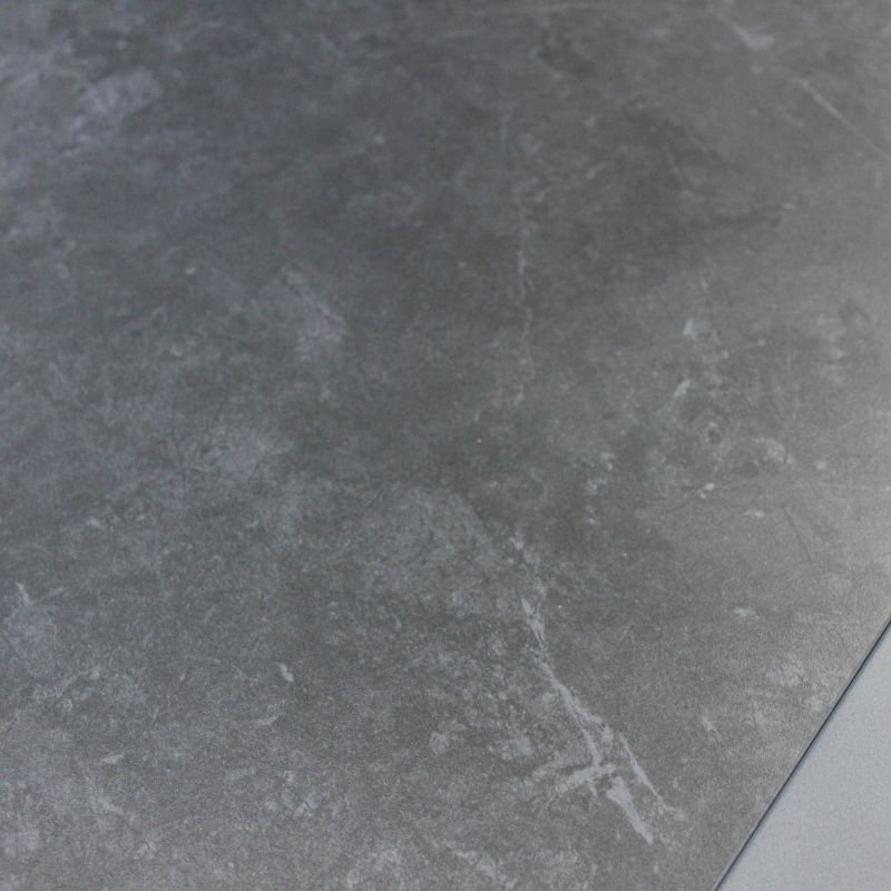 ESCONDIDO - salotto con struttura in alluminio antracite e corda in pvc, tavolino effetto pietra
