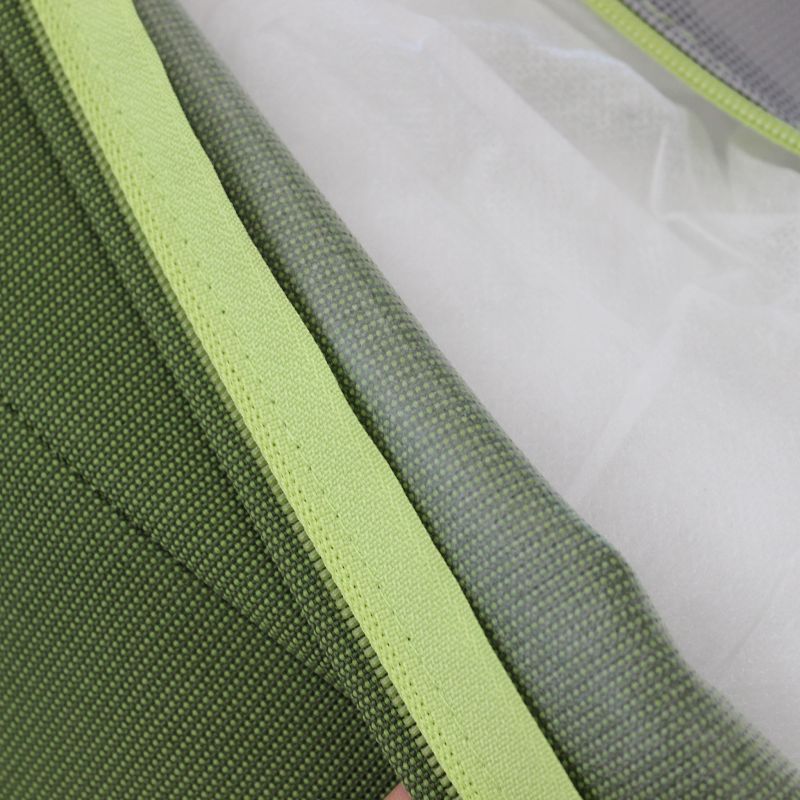 VERTIGO - salotto con struttura in alluminio verniciato blu o verde