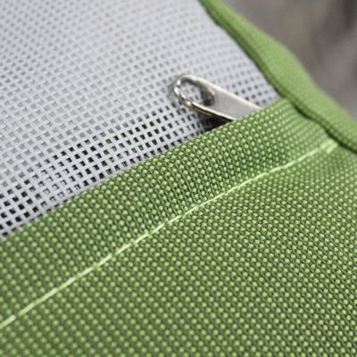 VERTIGO - salotto con struttura in alluminio verniciato blu o verde