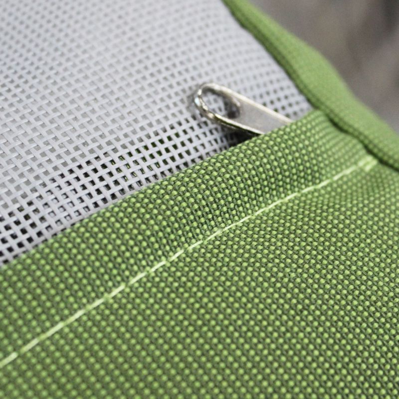 VERTIGO - salotto con struttura in alluminio verniciato blu o verde