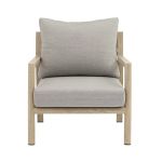 ENCANTO - salotto con struttura in alluminio verniciato effetto legno e cuscineria