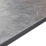 CASCADA - salotto outdoor con struttura in alluminio grigio chiaro, antracite o naturale