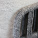 CASCADA - salotto outdoor con struttura in alluminio grigio chiaro, antracite o naturale