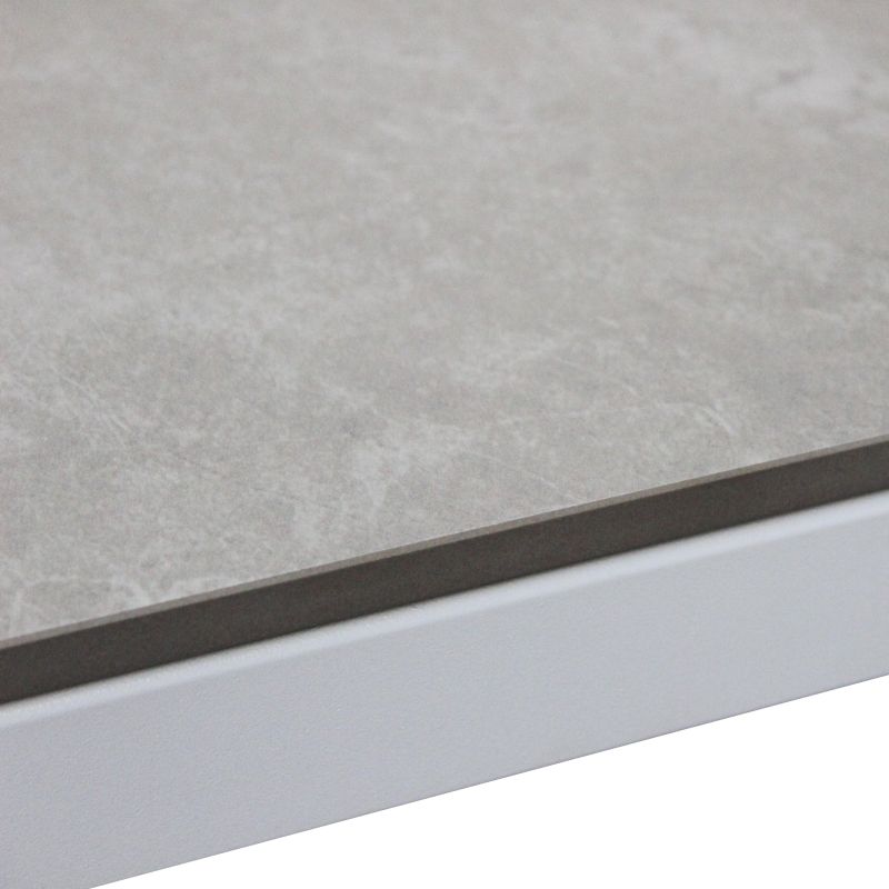 CASCADA - salotto outdoor con struttura in alluminio grigio chiaro, antracite o naturale