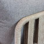 CASCADA - salotto outdoor con struttura in alluminio grigio chiaro, antracite o naturale