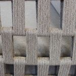 CASCADA - salotto outdoor con struttura in alluminio grigio chiaro, antracite o naturale