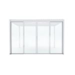 Laterale scorrevole con vetro per pergola bioclimatica 4 m