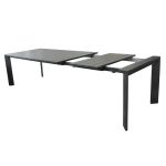 IMPACTO - tavolo allungabile in alluminio 150/200 bianco o antracite