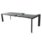 IMPACTO - tavolo allungabile in alluminio 150/200 bianco o antracite