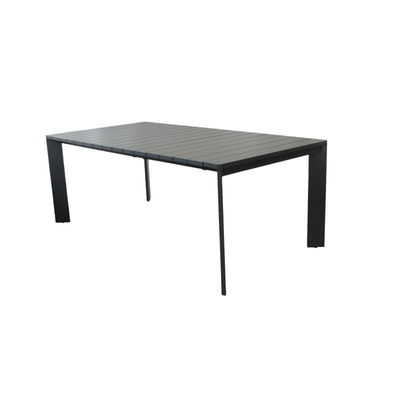 IMPACTO - tavolo allungabile in alluminio 150/200 bianco o antracite