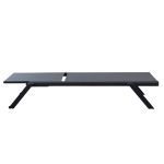 SIMIEN - lettino impilabile in alluminio e textilene