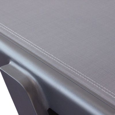 SIMIEN - lettino impilabile in alluminio e textilene