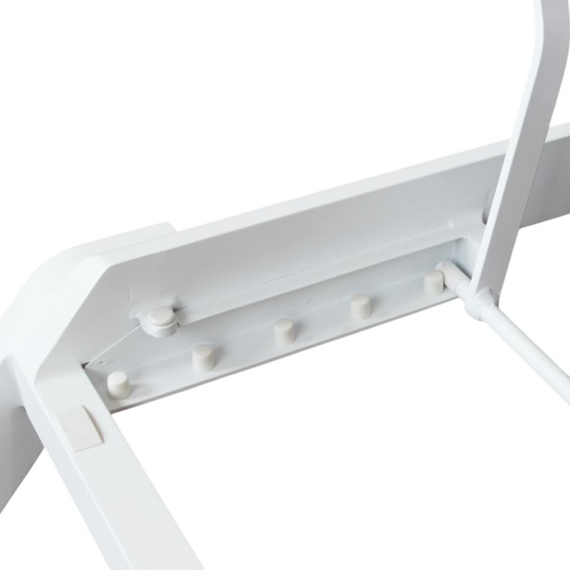 SIMIEN - lettino impilabile in alluminio e textilene