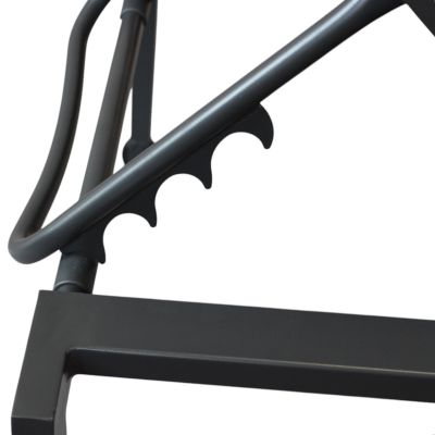 WADDY - lettino impilabile in alluminio e textilene