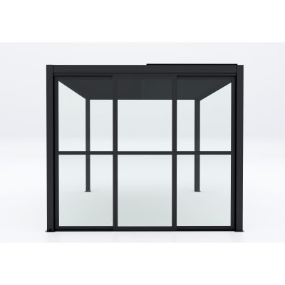 ANDROSS - laterale in policarbonato per pergola bioblimatica 3 m