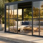 ALABASTER - laterale in policarbonato per pergola bioblimatica 4 m