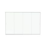 TISAMON - laterale invetro per pergola bioblimatica 4 m