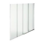 TISAMON - laterale invetro per pergola bioblimatica 4 m