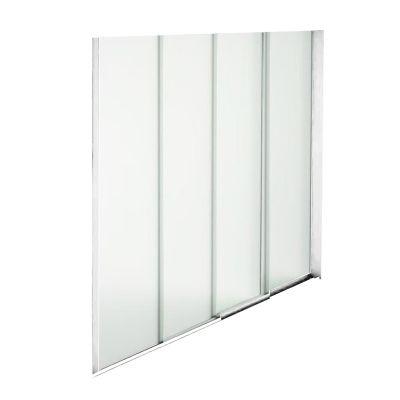 TISAMON - laterale invetro per pergola bioblimatica 4 m