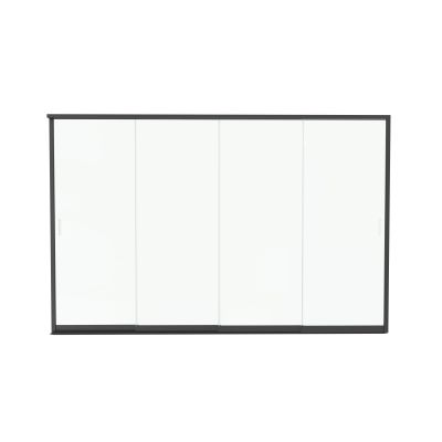 TISAMON - laterale invetro per pergola bioblimatica 4 m