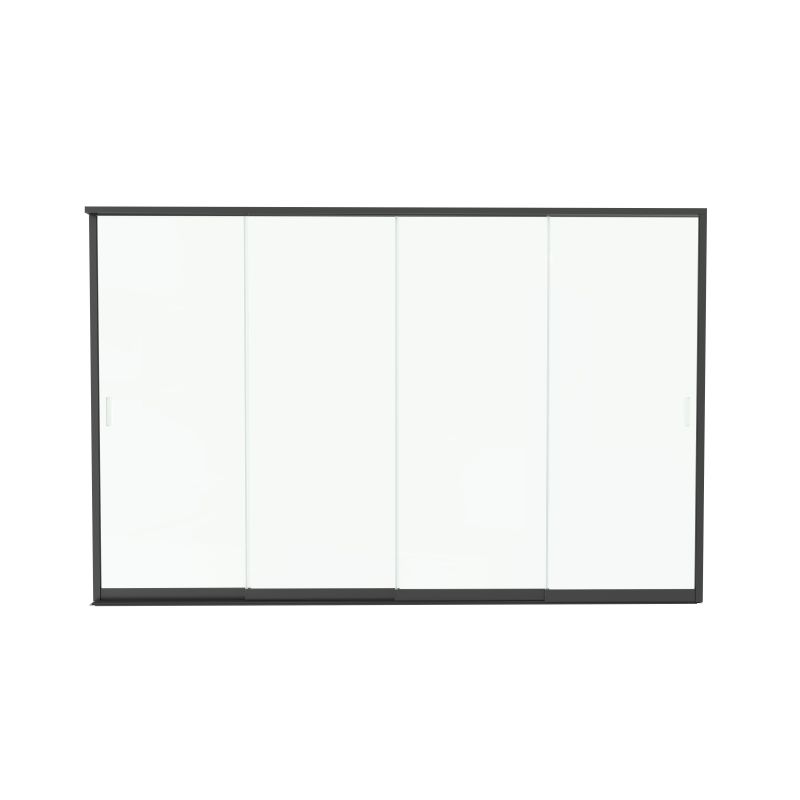 TISAMON - laterale invetro per pergola bioblimatica 4 m