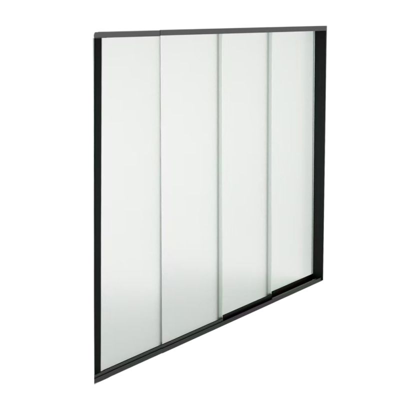 TISAMON - laterale invetro per pergola bioblimatica 4 m