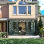  Veranda addossata copertura policarbonato