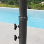 BIZET - ombrellone ad apertura automatica con palo laterale