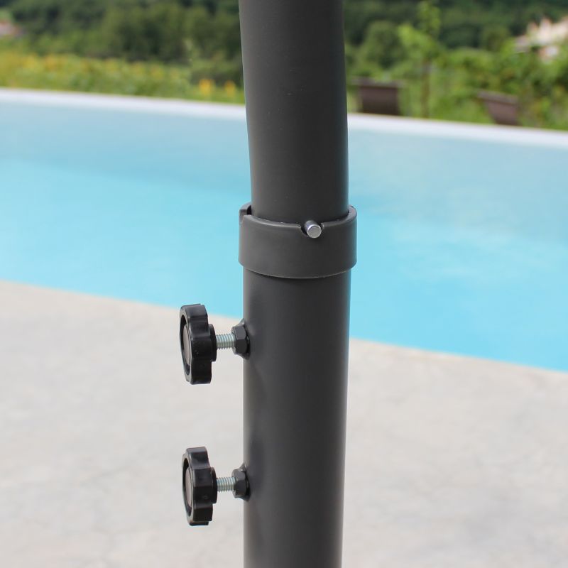 BIZET - ombrellone ad apertura automatica con palo laterale