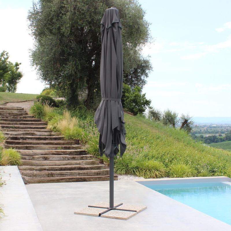 UPPER - ombrellone telescopico con palo centrale 