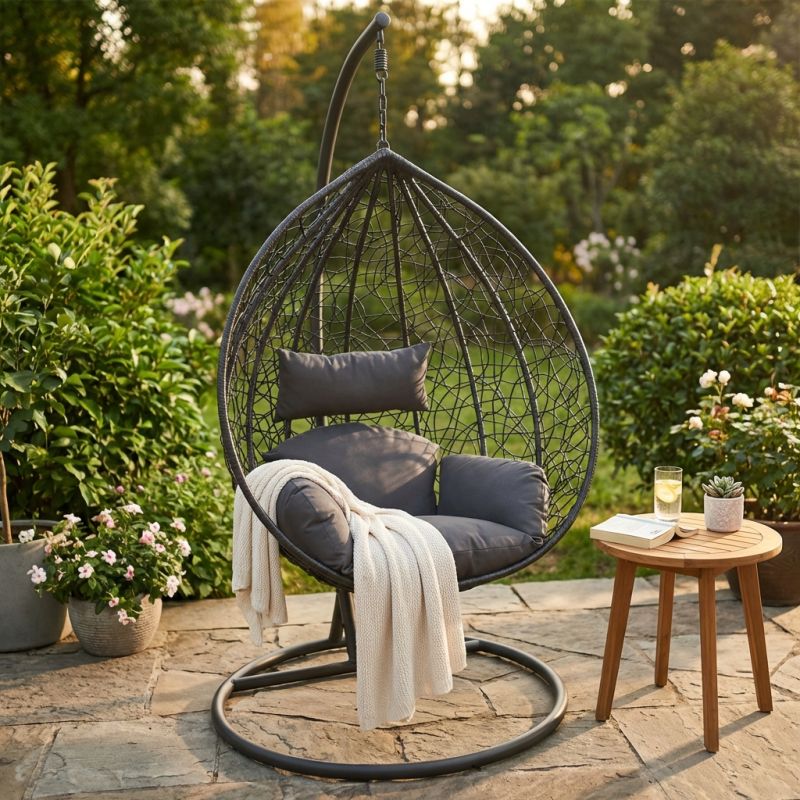 JAKI - sedia sospesa da giardino