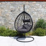 LANEY - sedia sospesa da giardino