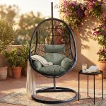 JANE - sedia sospesa da giardino