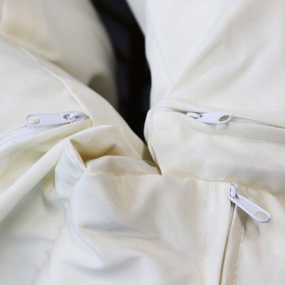 JURA - dondolo due posti con struttura in metallo bianca o antracite