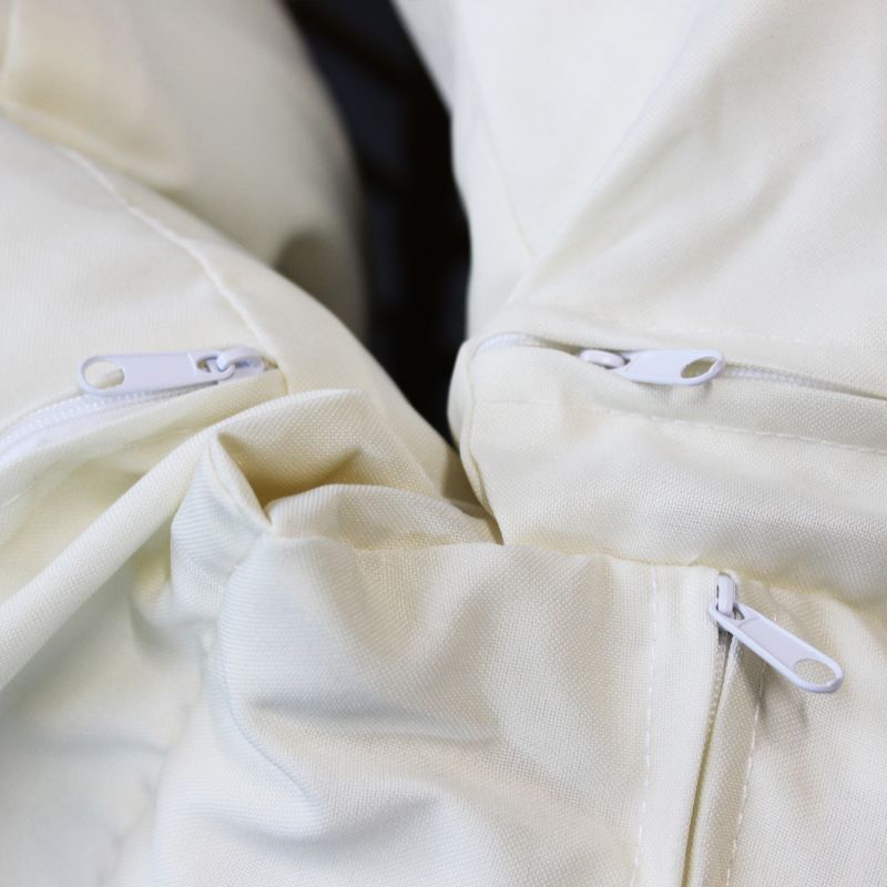 JURA - dondolo due posti con struttura in metallo bianca o antracite