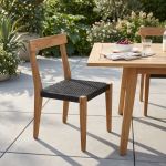 SHINDY - sedia in teak e corda