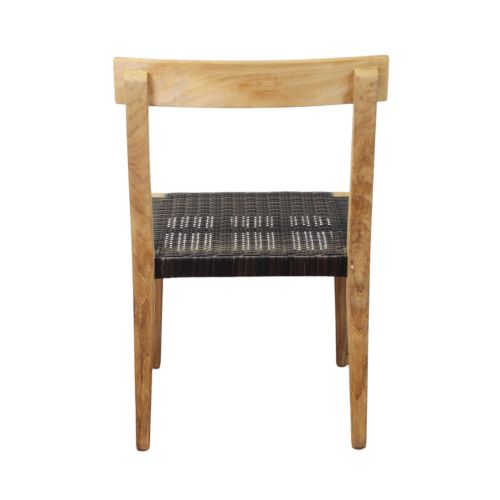 SHINDY - sedia in teak e corda