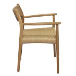 CHATHAM - poltrona impilabile in teak