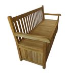 PALMIRA - panca contenitore in teak
