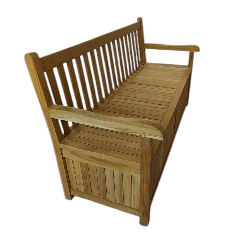 PALMIRA - panca contenitore in teak