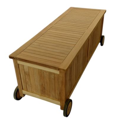 BRUMA - box con ruote in teak