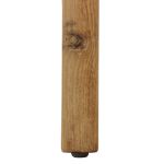 FATU - poltrona impilabile in teak e wicker
