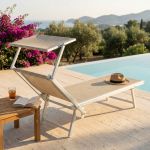 ATLAS - lettino prendisole tre posizioni