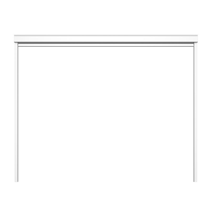  - laterale zanzariera in textilene apertura manuale per pergola 3 m