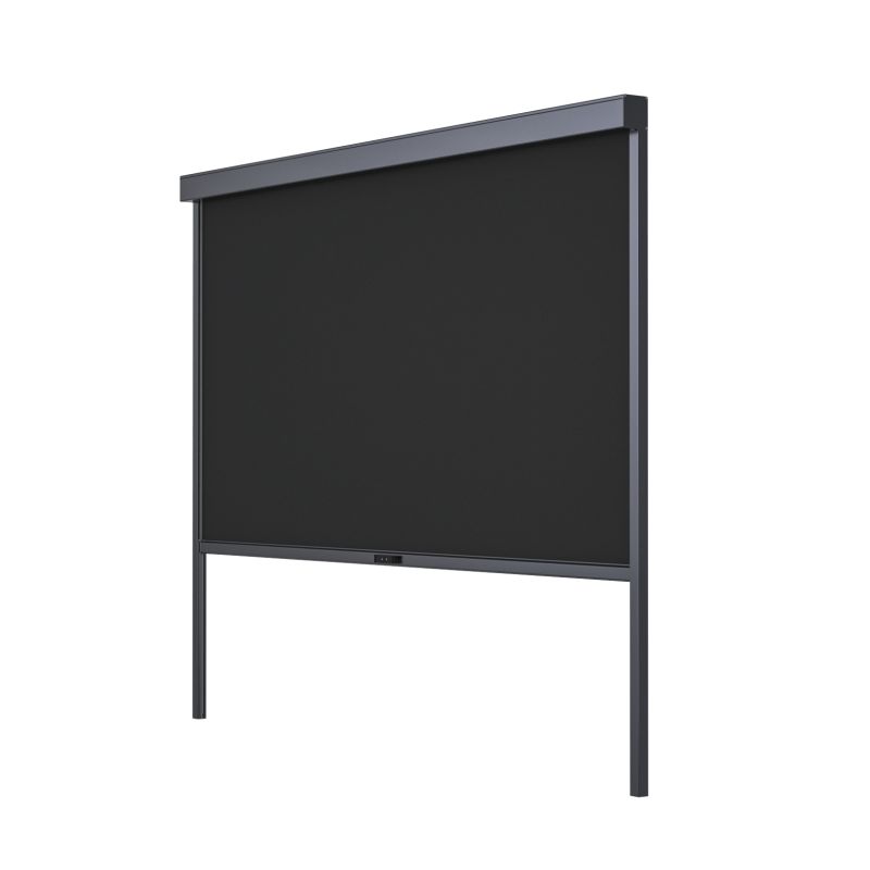  - laterale zanzariera in textilene apertura manuale per pergola 3 m