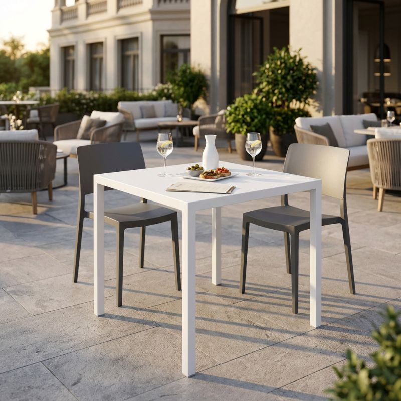 DADO - tavolo autolivellante 80 x 80