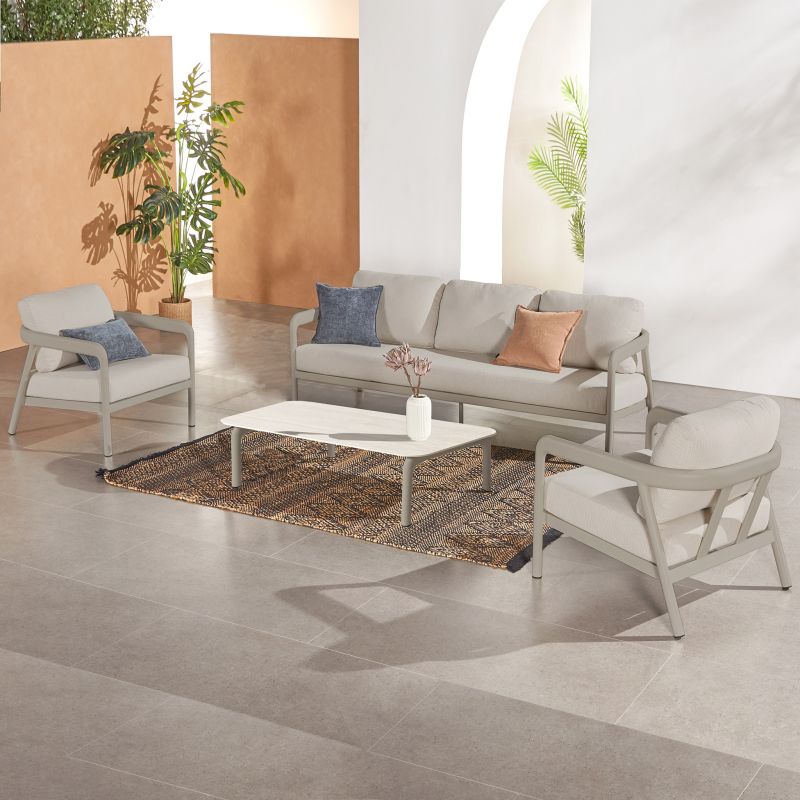 FLEV - salotto struttura in alluminio