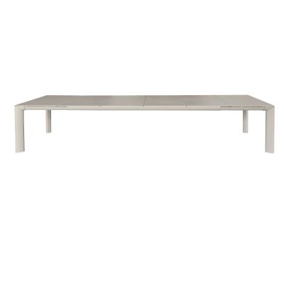 RICH - tavolo allungabile in allumino