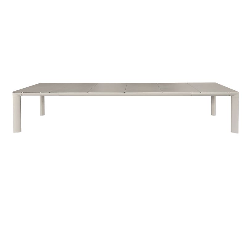 RICH - tavolo allungabile in allumino