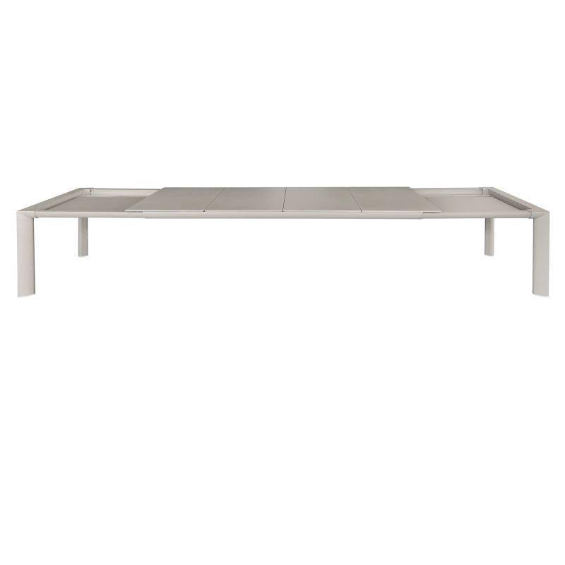 RICH - tavolo allungabile in allumino